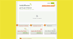 Desktop Screenshot of funkyalbanian.com